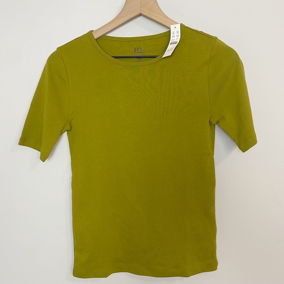 J. Crew Tops - J. Crew NWT Slim Fit Perfect Tee in Olive Green